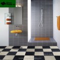 Waterproof anti-skid drainage mat for bathroom and toilet.